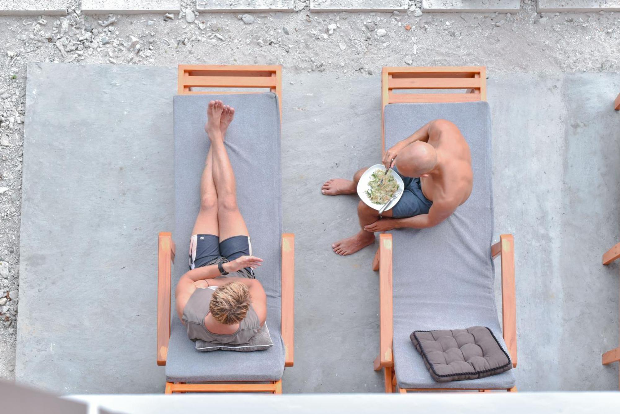 Oseda Nias Surf House Hotell Hilibotodane Eksteriør bilde